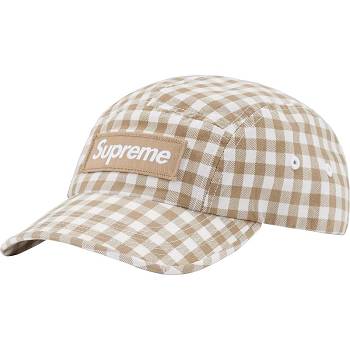 Sombreros Supreme Gingham Camp Cap Marrones | Supreme 514IS